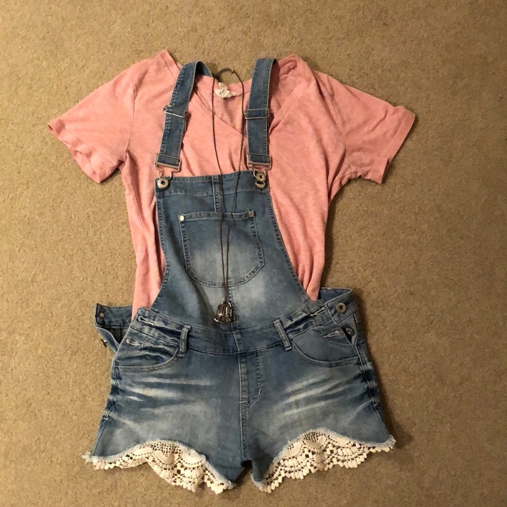 Cute Overall Shorts